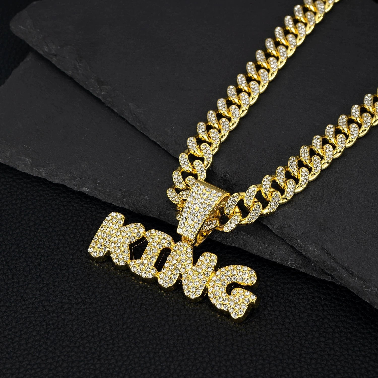 VVS Style Iced King Pendant Chain