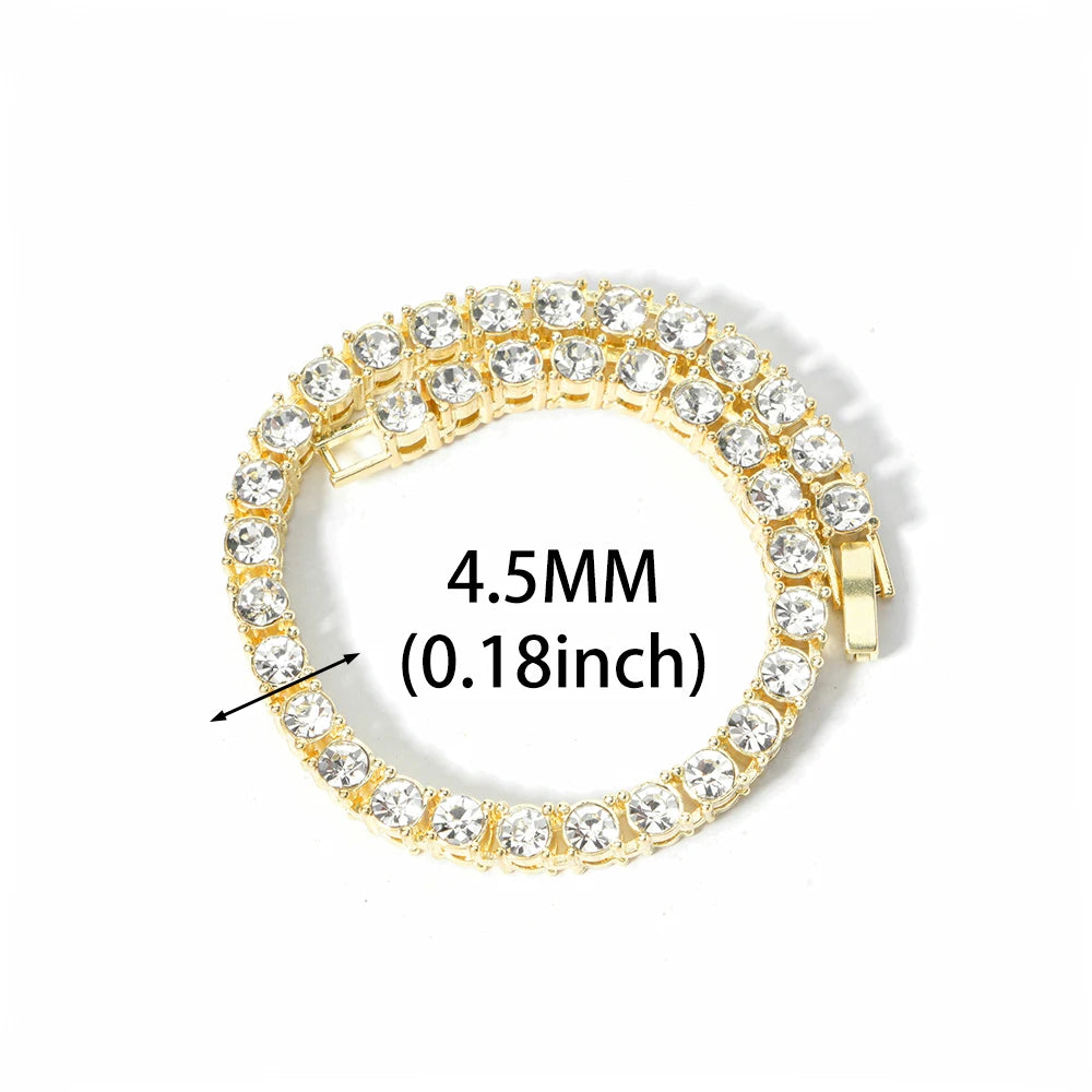 VVS Style Iced Cuban Clasp Bracelet