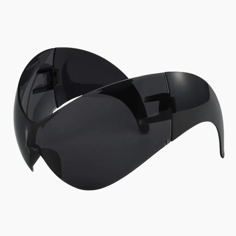 cyber utility sunglasses, urban techwear sunglasses