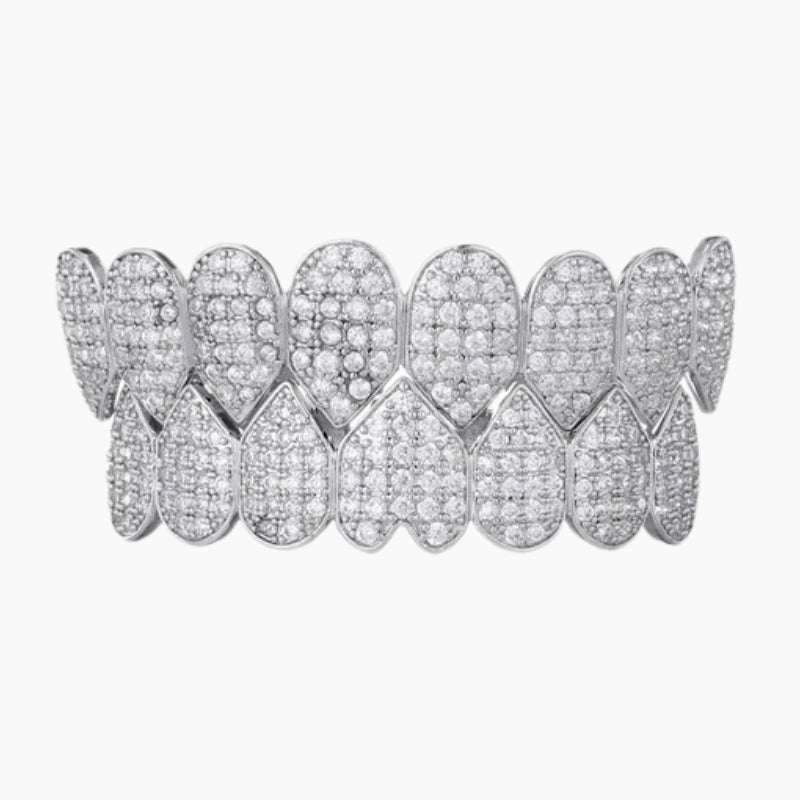 platinum grillz, real diamond grillz, canine grillz, perm cut grillz