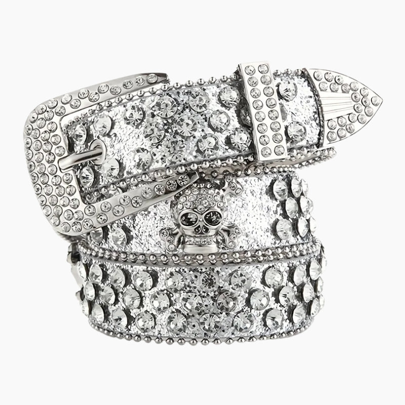 Retro Belt ‘Bling Icon’ – Rhinestone Retro Statement Belt