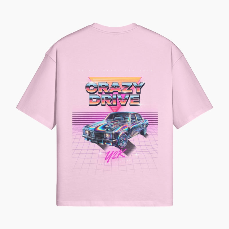 Retro-Futuristic T-Shirt – Crazy Drive