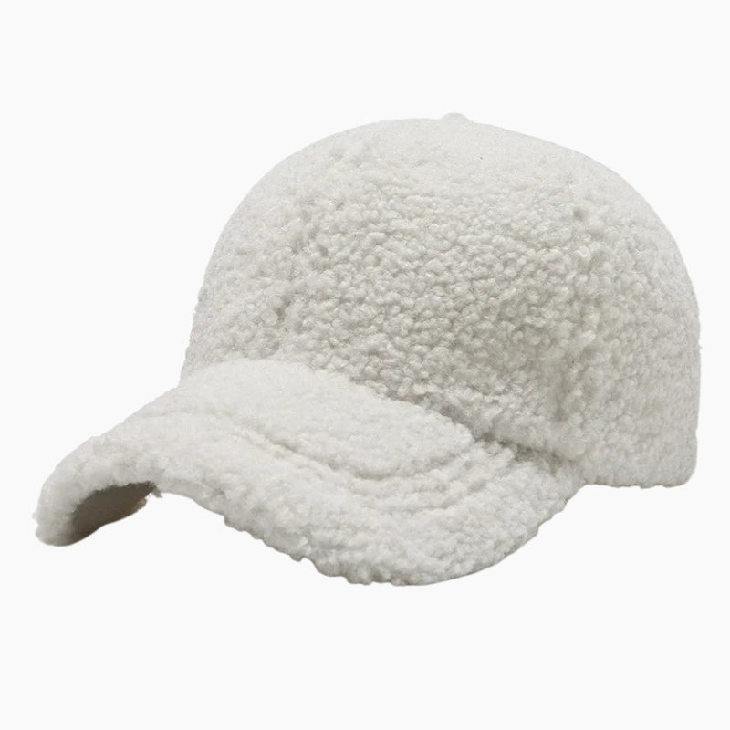 Sherpa Cap – Cozy Sherpa Baseball Cap for Streetwear Y2K Style