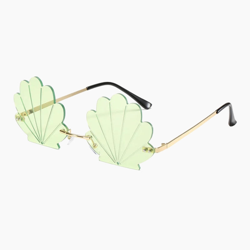 Vintage Sunglasses ‘Shell Babe’ – Y2K Shell-Shaped Sunglasses