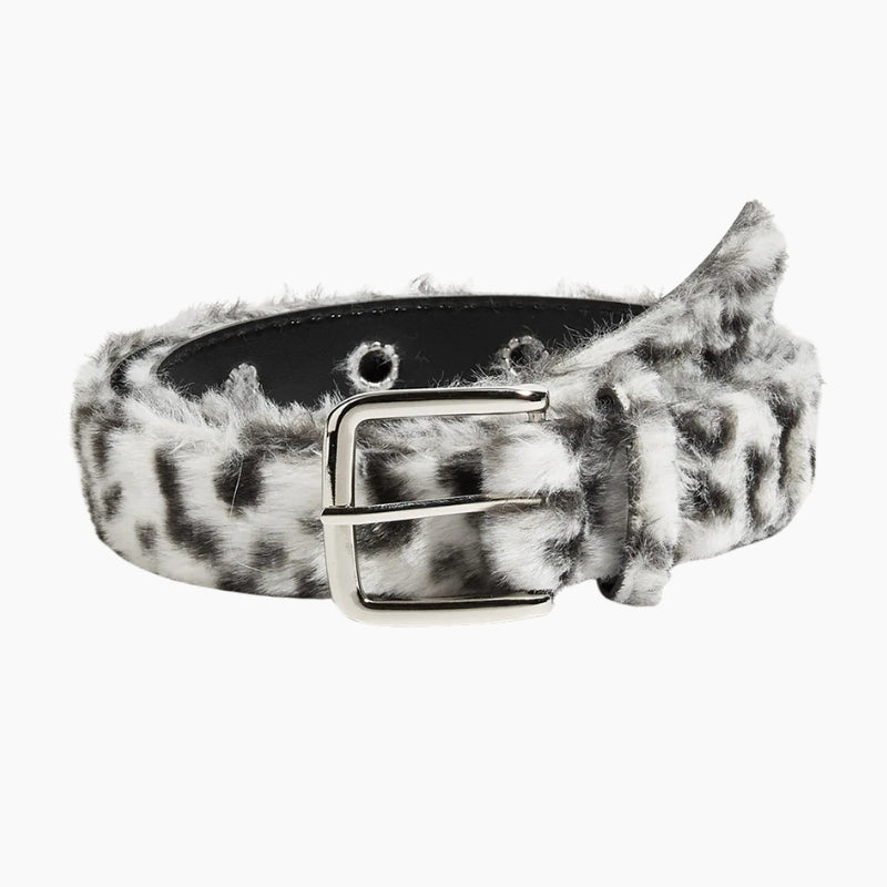 Y2K Belt ‘Fuzzy Icon’ – Fuzzy Y2K Statement Belt