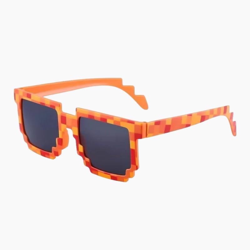 Y2K Sunglasses ‘Block Icon’ – Retro Pixel Y2K Sunglasses